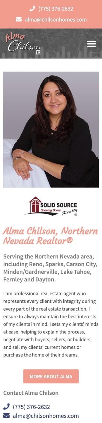 Chilson Homes Website Design