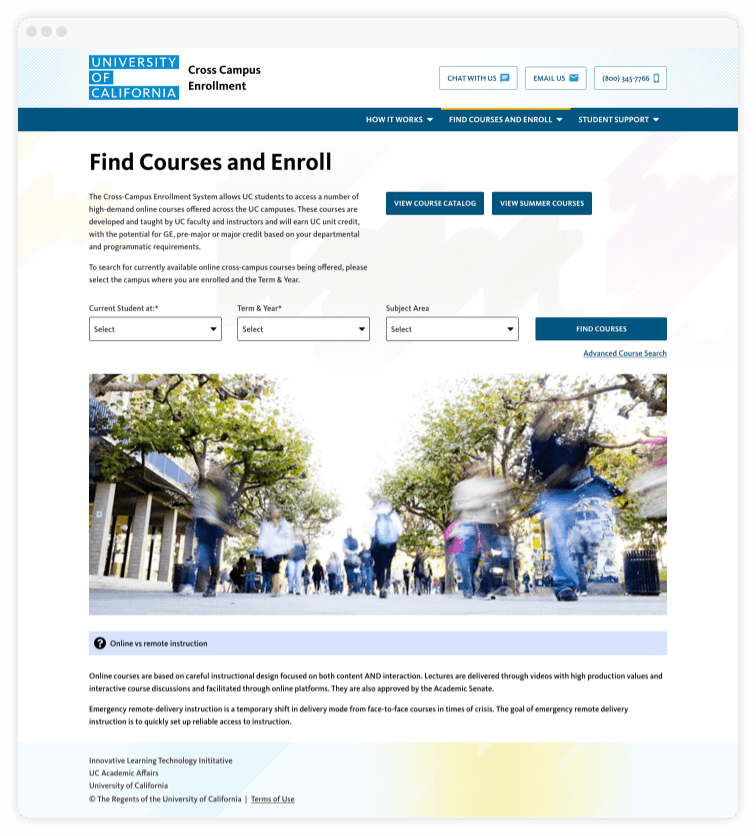 find course